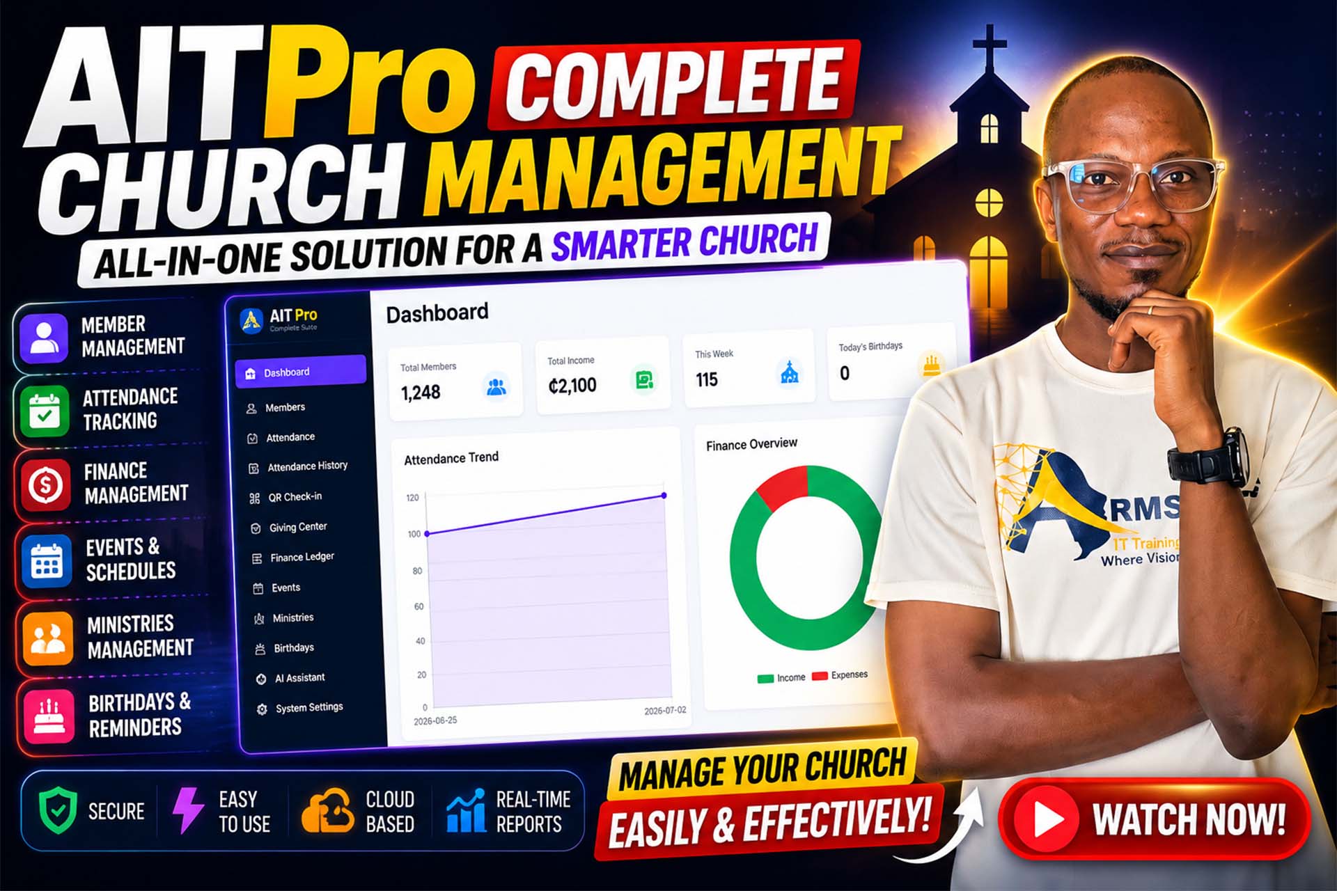Armstrong Church Management System